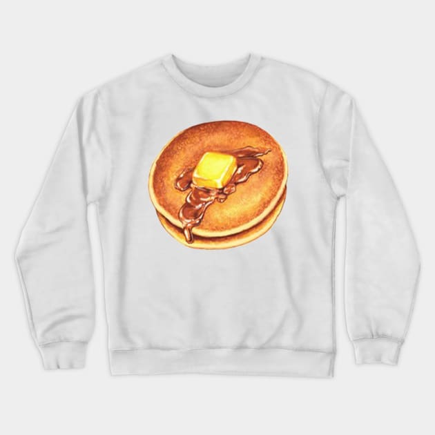 Vintage Pancake Crewneck Sweatshirt by bandsnthings